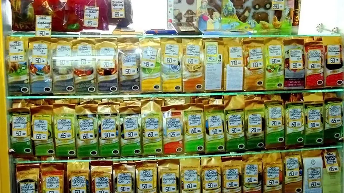 Обзор продукции 'Чайная коллекция'